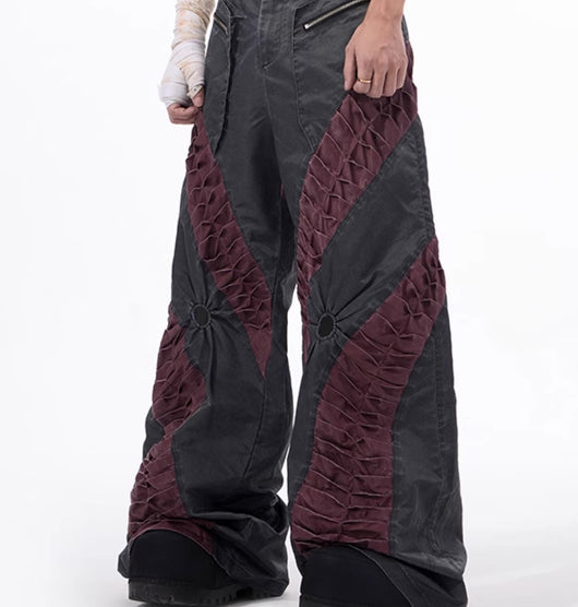 Pantalones Casuales Retro con Corte Tridimensional - Image 21