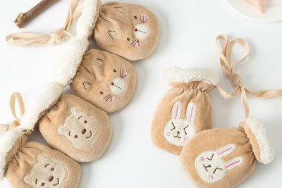 Guantes Protectores con Dedos Libres y Cuello Cálido para Niños - Image 26