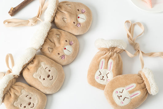 Guantes Protectores con Dedos Libres y Cuello Cálido para Niños - Image 26