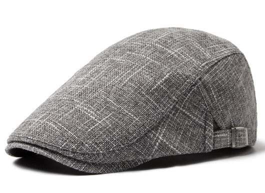 Boina Retro Casual de Algodón y Lino Transpirable para Hombre - Image 14