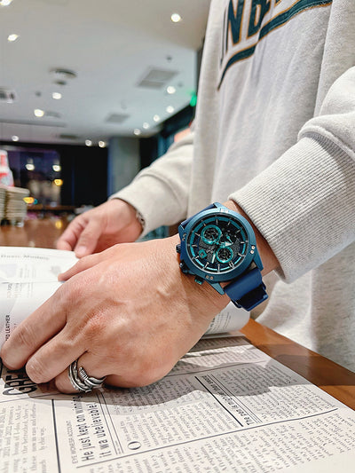 Reloj Deportivo con Banda de Silicona Multicolor - Image 17