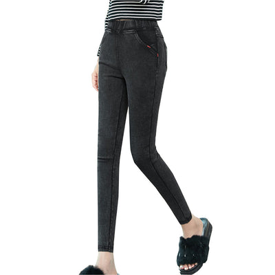 Leggings Deportivos Talla Grande con Bolsillos - Línea Roja Premium - Image 11