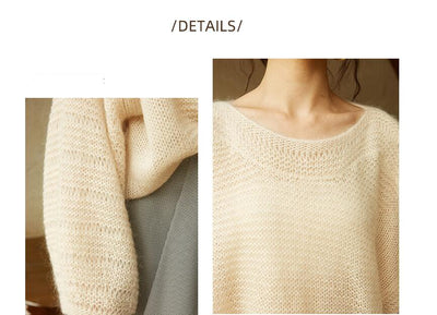 Suéter Tejido Cuello Alto para Mujer - Elegancia y Calidez - Image 24