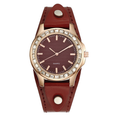Reloj de Lujo Ligero con Pulsera de Diamantes Completa para Mujer - Image 10