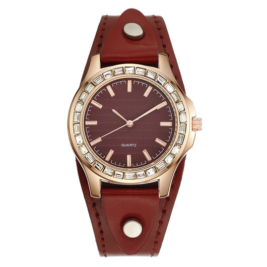 Reloj de Lujo Ligero con Pulsera de Diamantes Completa para Mujer - Image 10