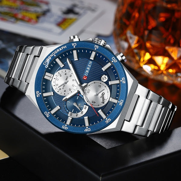Reloj Deportivo Empresarial Impermeable para Hombre