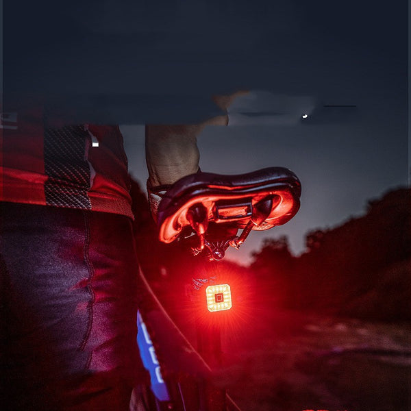Luz Trasera LED Recargable USB para Bicicleta de Ruta