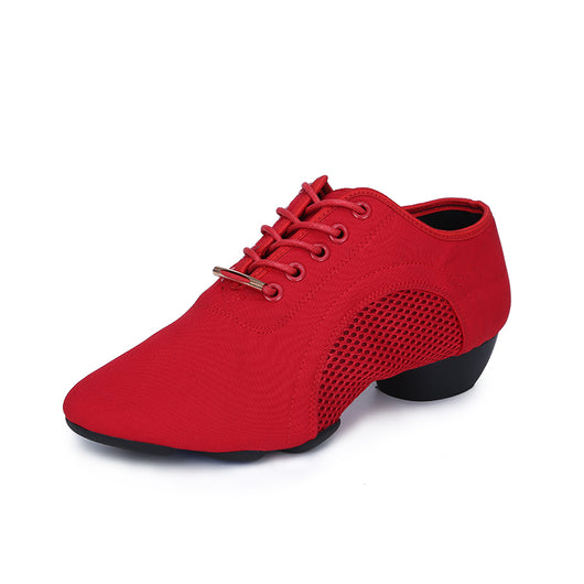 Zapatos de Danza Latina para Mujer Transpirables con Tela Oxford - Image 7