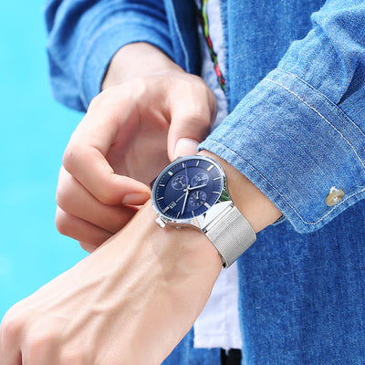Reloj Deportivo Impermeable con Correa de Malla para Estudiantes - Image 3