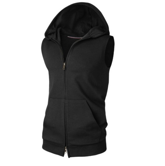 Cardigan Hoodie Deportivo con Encaje para Hombre - Image 5