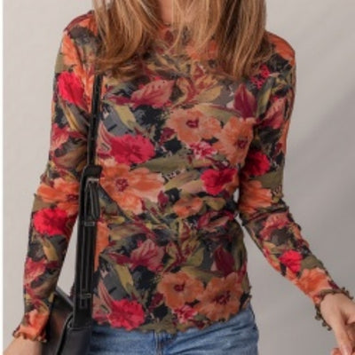 Suéter Cuello Redondo Manga Larga para Mujer - Básico Versátil - Image 2