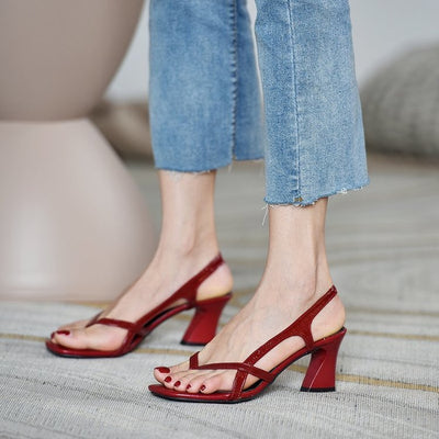 Sandalias de Mujer con Tacón Grueso y Plataforma - Image 5