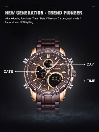 Reloj de Cuarzo Electrónico para Hombre - Image 46