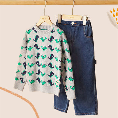 Suéteres de Punto para Niños y Niñas - Pullover de Algodón Suave - Image 5