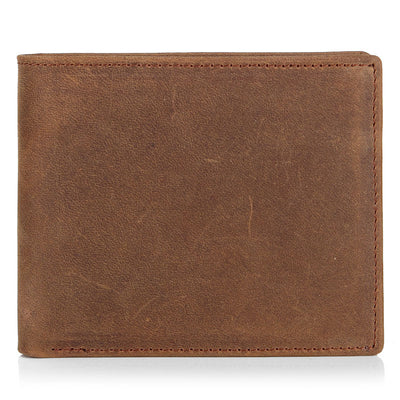 Cartera de Cuero Genuino Tipo Primera Capa para Hombre - Image 10