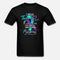 Camiseta Estampada Cuello Redondo Manga Corta