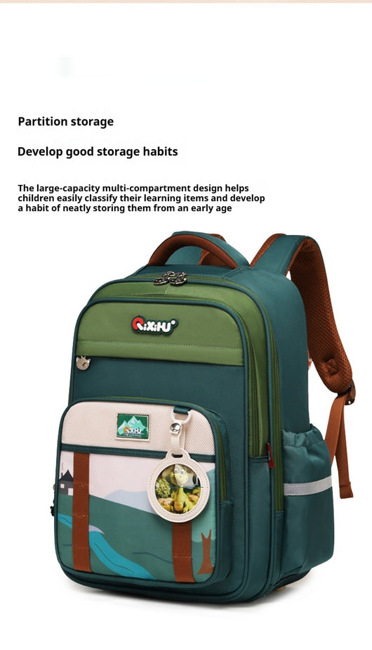Mochila Escolar de Gran Capacidad Ligera y Resistente para Primaria - Image 24
