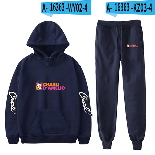 Conjunto Deportivo Estampado con Capucha: Sudadera y Leggings - Image 20