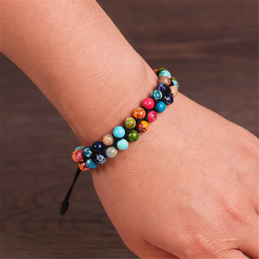 Pulsera de Piedras Naturales 7 Chakras 6mm - Image 4