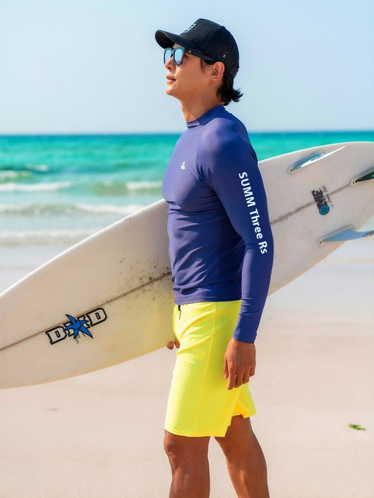 Traje de Baño Manga Larga con Protección Solar para Hombre - Image 20