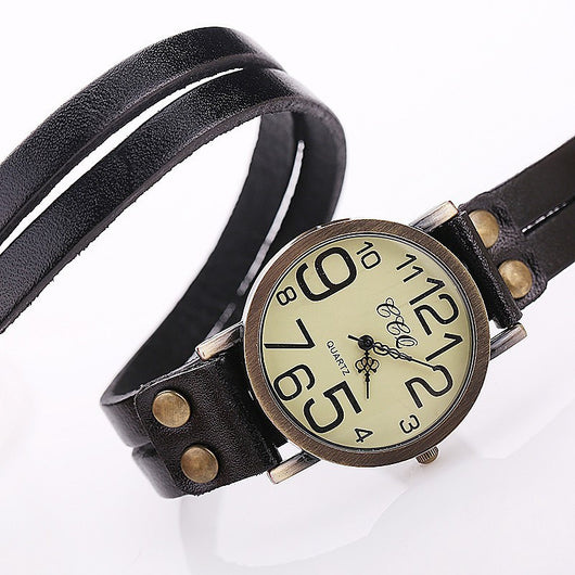 Reloj Retro Tres Círculos Unisex Casual - Image 11