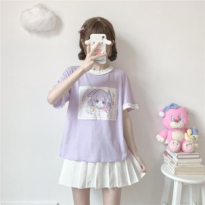 Blusa Estilo Soft Girl Japonesa para Estudiantes - Image 8