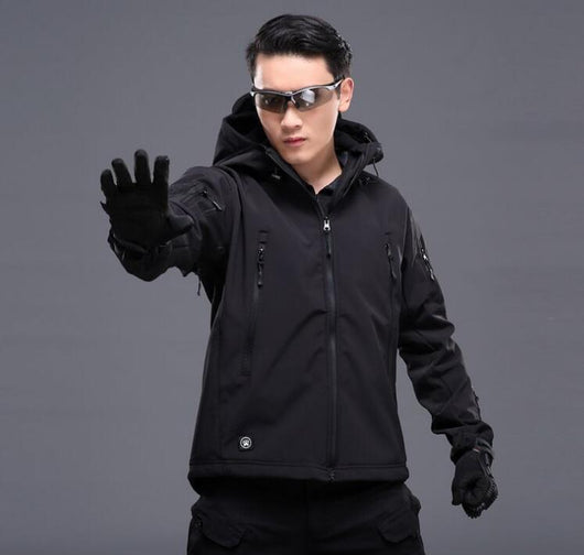 Chaqueta Táctica Softshell Shark Skin TAD V4 Impermeable para Hombre - Image 4