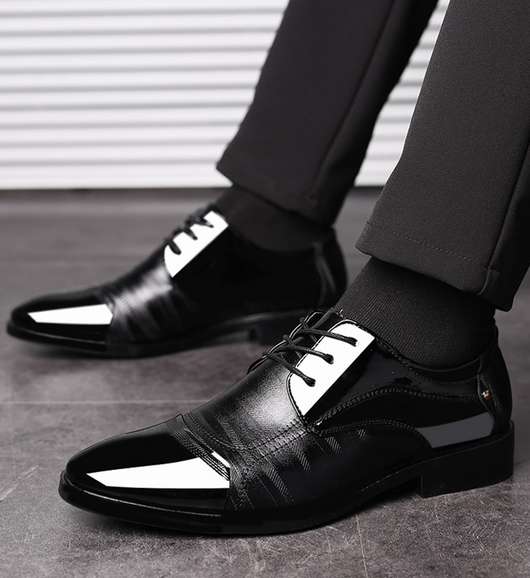 Zapatos de Vestir para Hombre Talla Grande - Elegancia Empresarial y Bodas - Image 8
