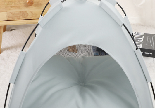 Cama Fresca para Mascotas con Carpa y Cojín Removible - Image 24