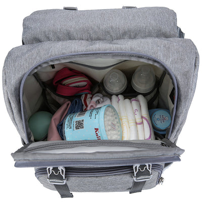 Bolso Maternal Convertible con Doble Asa y Cierre de Seguridad - Image 12