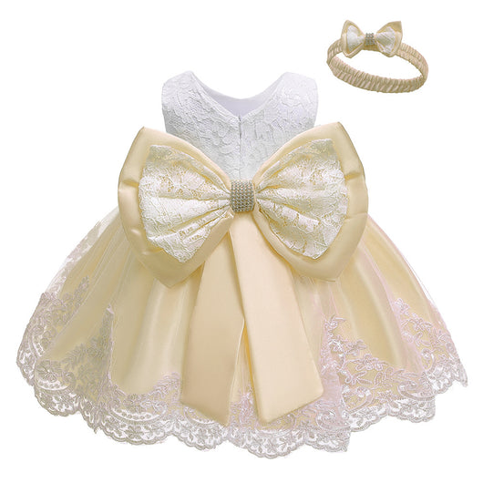 Vestido de Encaje con Falda Voluminosa - Image 26