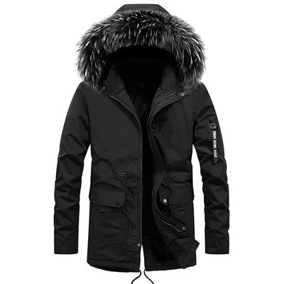 Chaqueta Acolchada Casual con Cierre para Hombre - Image 10