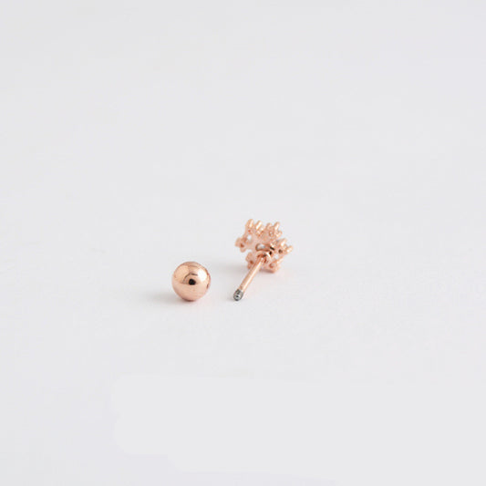 Aretes de Zircón Mini Brillantes para Mujer - Diseño Elegante y Delicado - Image 2