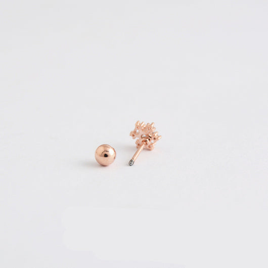Aretes de Zircón Mini Brillantes para Mujer - Diseño Elegante y Delicado - Image 2