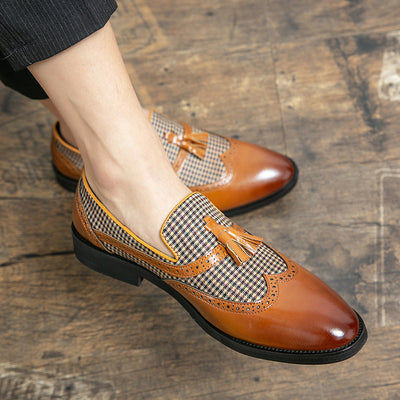 Zapatos de Cuero Estilo Británico para Hombre - Elegancia Ejecutiva - Image 3