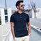 Polo Manga Corta Cuello de Pie para Hombre