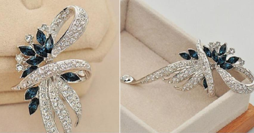 Broche de Cristal Coreano para Mujer - Joya Elegante - Image 2