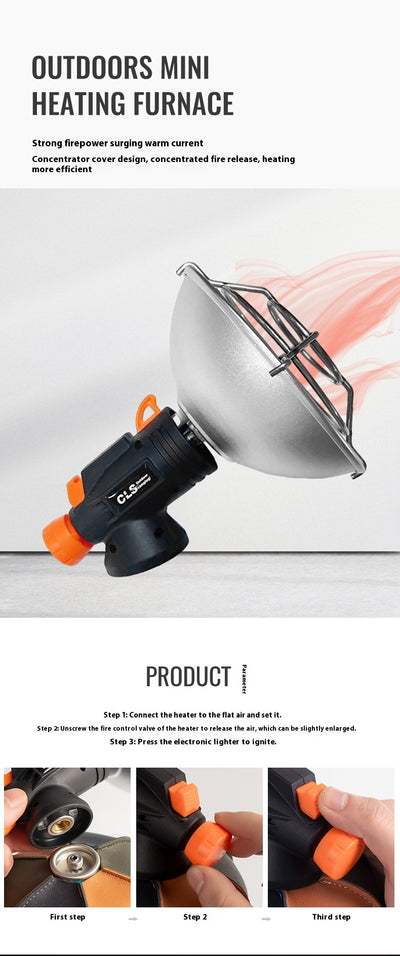 Calefactor Portátil para Exterior - Estufa Compacta - Image 9
