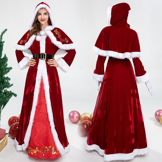 Vestido de Gala Navideño Lujo para Mujer - Image 4