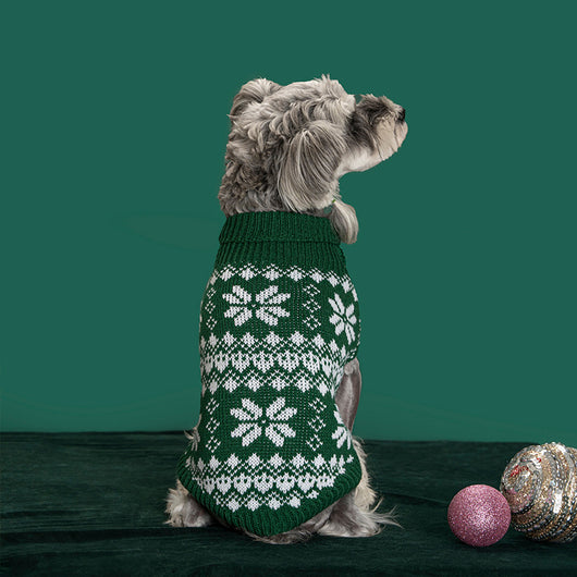 Suéter Navideño Tejido Personalizado para Mascotas - Image 6