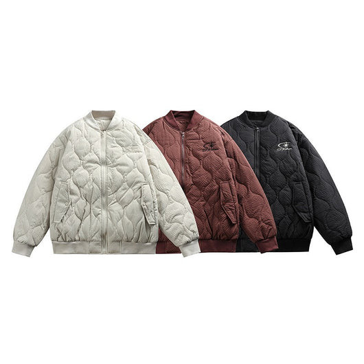Chaqueta Acolchada Retro para Parejas - Image 5