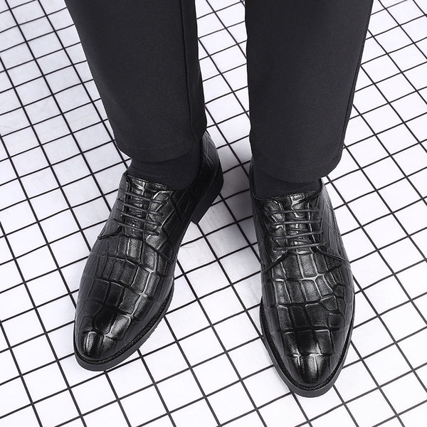 Zapatos de Cuero Ejecutivos para Hombre - Estilo Profesional de Oficina