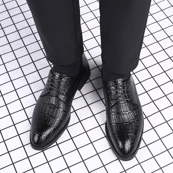 Zapatos de Cuero Ejecutivos para Hombre - Estilo Profesional de Oficina