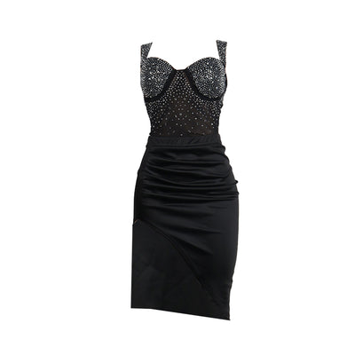 Conjunto de Dos Piezas con Strass, Espalda Descubierta en Dos Colores - Image 35