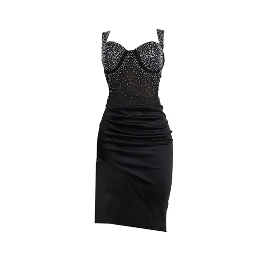 Conjunto de Dos Piezas con Strass, Espalda Descubierta en Dos Colores - Image 35