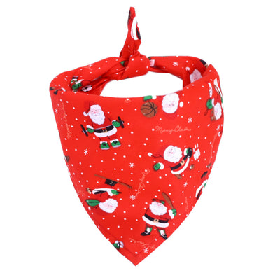 Pañuelo Triangular de Algodón para Mascotas - Babero Absorbente para Perros y Gatos - Image 7