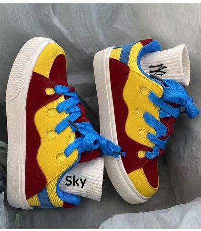 Tenis Plataforma Suela Gruesa Ligeros y Cómodos para Uso Casual - Image 17
