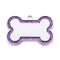Glitter Morado 32x21x2 Mm