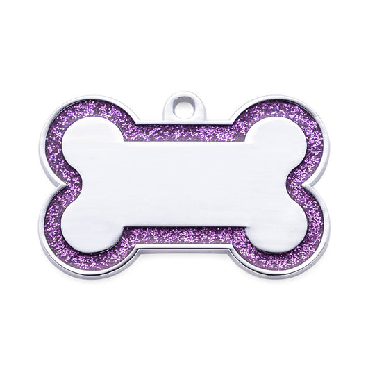 Placa de Identificación para Perros en Aleación de Zinc con Acabado Metalizado - Image 10