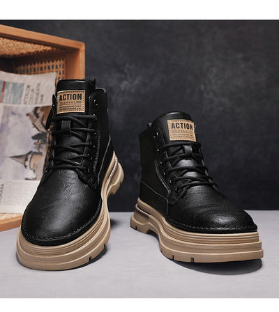 Bota de Trabajo British Style Alta para Hombre - Image 9